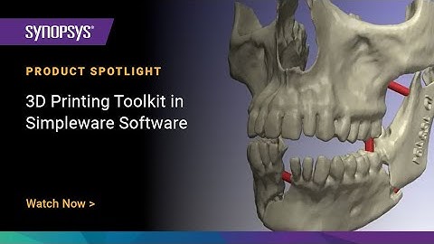3D Printing Toolkit in Simpleware Software