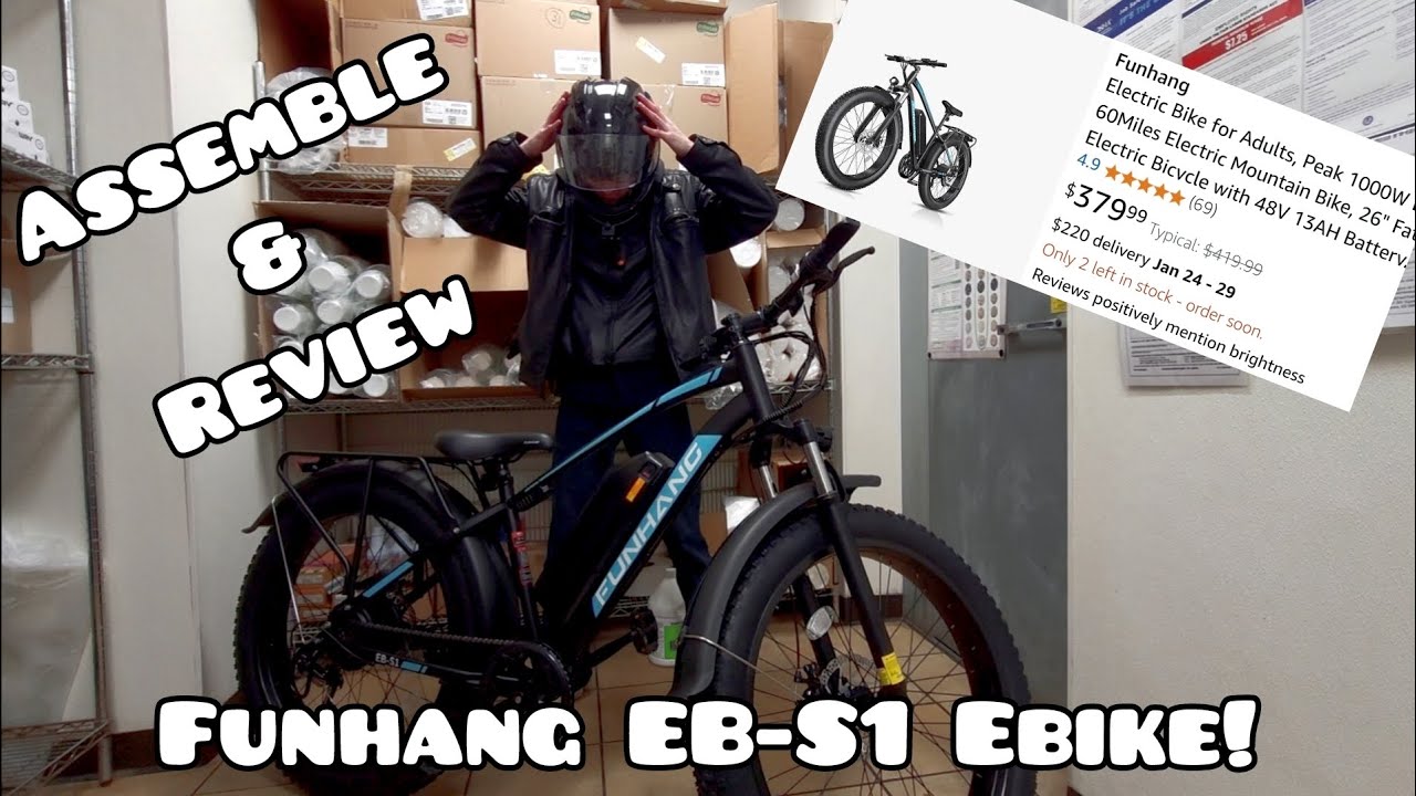 Funhang Funhang EB-S1 Ebike Assemble & Review! | Test Ride - YouTube