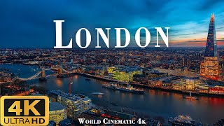 LONDON 4K ULTRA HD [60FPS] - Epic Cinematic Music With Beautiful Nature Scenes - World Cinematic