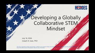 Developing A Globally Collaborative STEM Mindset