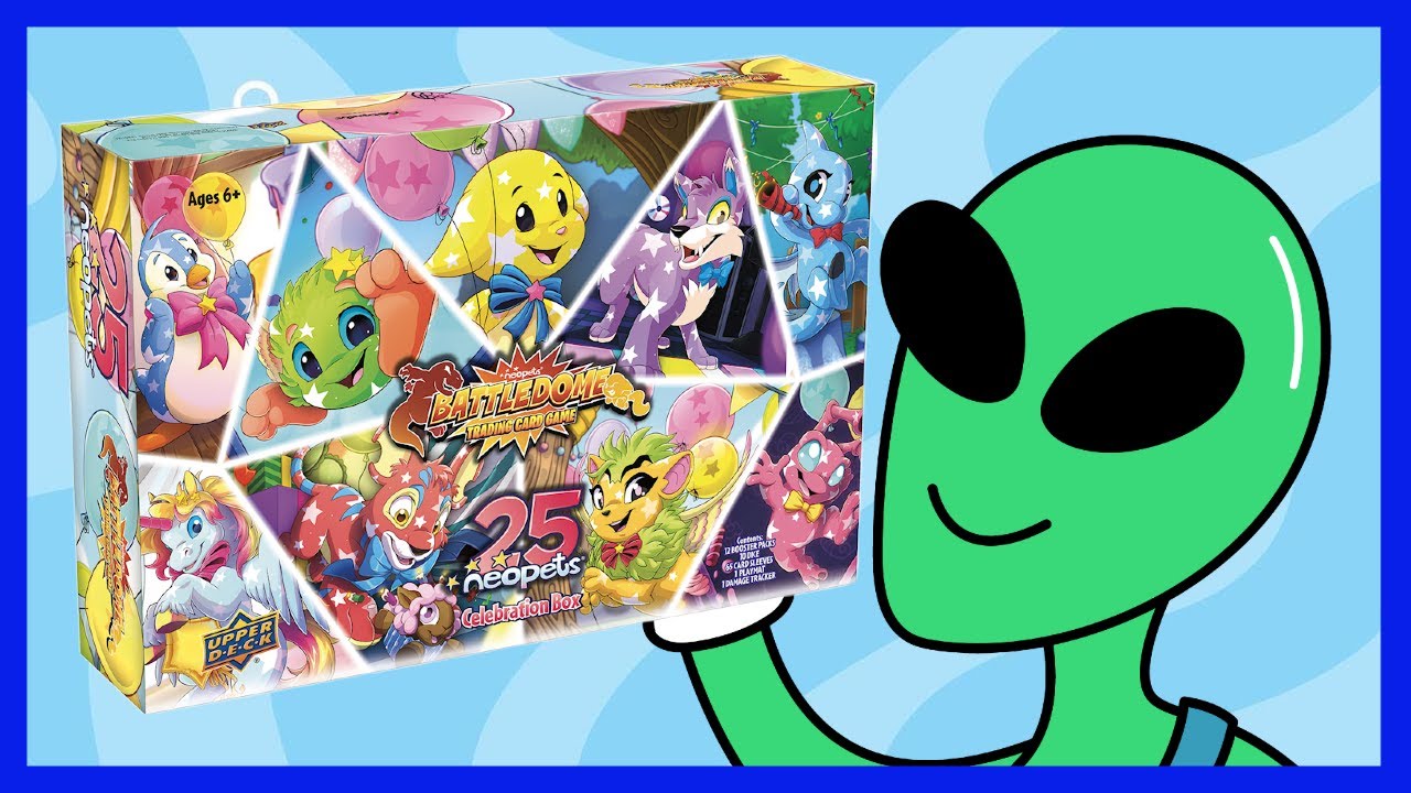 ⭐Unboxing & Reviewing A Neopets TCG 25th Anniversary Celebration Box!