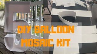 BALLOON MOSAIC KIT UNBOXING | The Real Loverlee