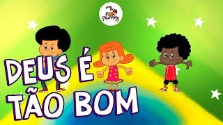 Video thumbnail of "Deus É Tão Bom - 3 Palavrinhas - Volume 4"