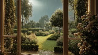 piano playlist | sunshower mornings (accompanied by rain)