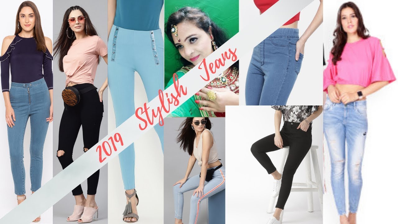 Latest stylish jeans for girls 2019 || latest trend || Jeans || New ...