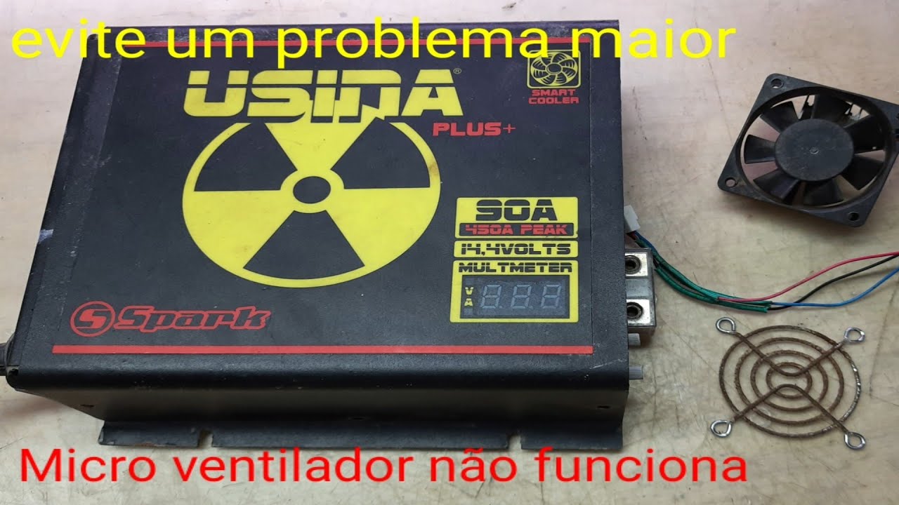 Como recuperar cooler da fonte usina