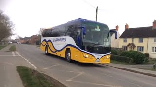 JOHNSONS QULITY COACH TRAVEL Volvo B11R Plaxton Panther 3 YX16NYC