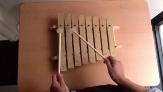 アウリスシロホン・ダイヤトニック8音 - YouTube