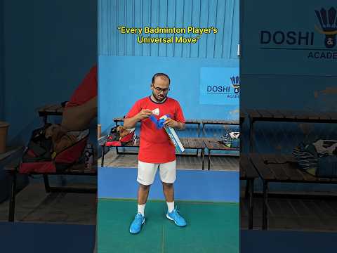 Badminton Player’s Universal Move !🏸
