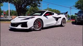 Bora com um *Corvette ZR1* 🤍🎥 velosdesignwerks/IG