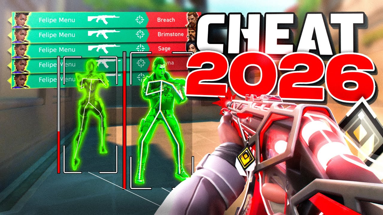 VALORANT: Como Pegar Radiante sem Esforço (Cheat Externo Indetectável 2026) 🤫