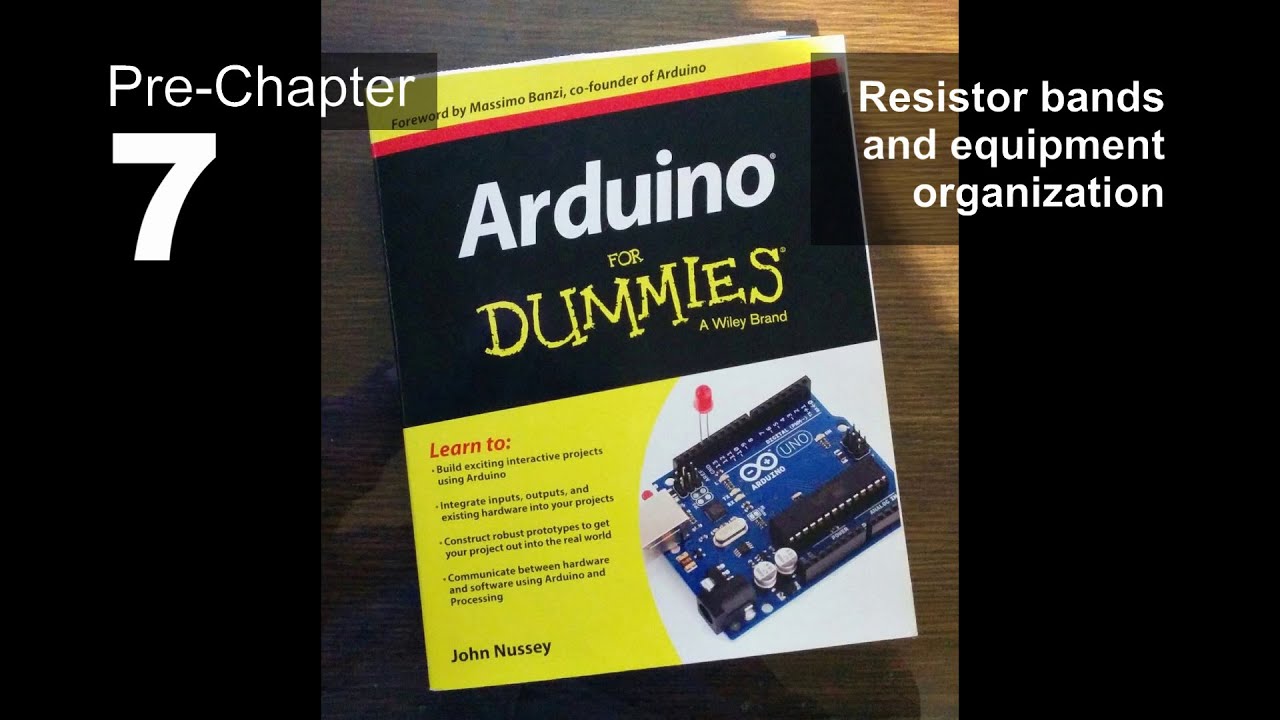 "Arduino for DUMMIES" - walkthrough - pre-Chapter 7 prep - YouTube