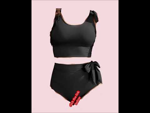 Two Piece High Waisted Swimsuits - Women Tummy Control Bikini Modest Bathing Suit 2PC 2025 Two Piece High Waisted Swimsuits - Women Tummy Control Bikini Modest Bathing Suit 2PC 2025