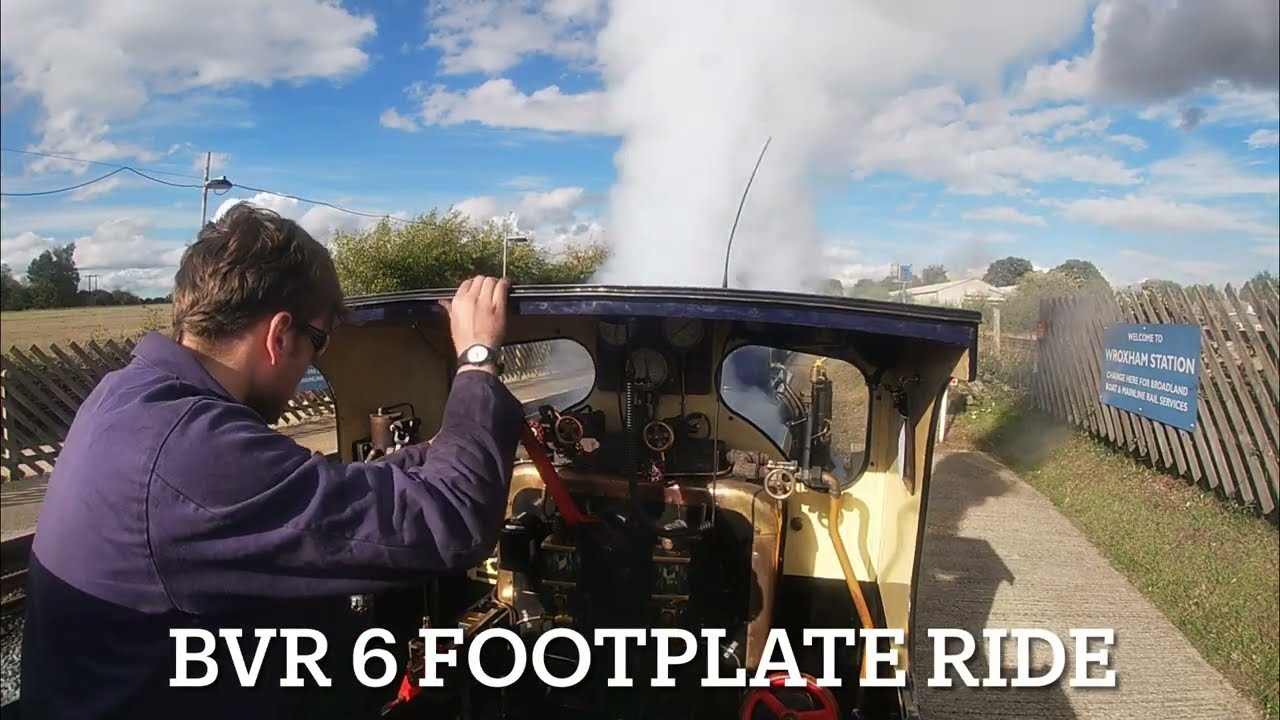 Bure Valley Railway - Wroxham Bank Footplate Ride