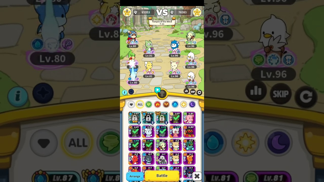 Dragon Village Arena: World 7 Temple of the Wind Part 1