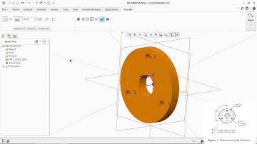 sketching and assembling of butterfly valve in creo  -1