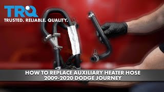 How to Replace Heater Hose Assembly 2009-2020 Dodge Journey