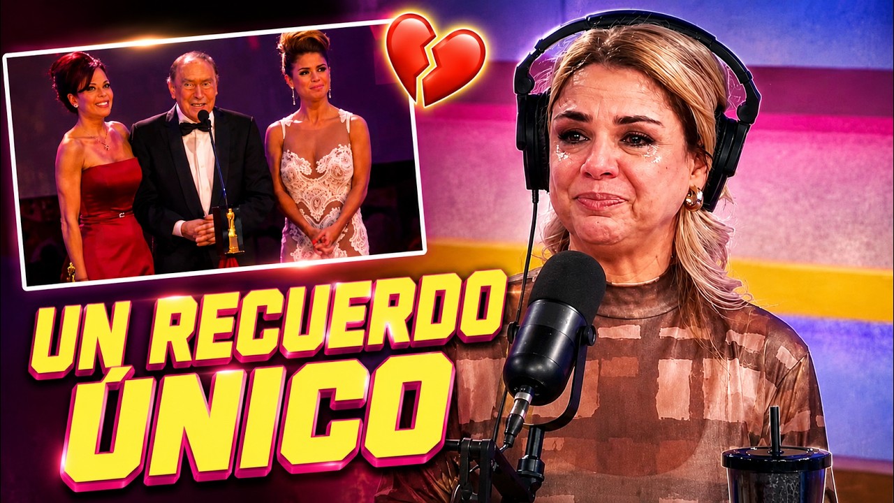 Marina Calabró se quebró al recordar a su padre en los Martín Fierro
