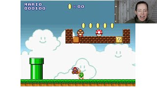 ASMR Whisper SUPER MARIO | Intense Chewing Gum | Playing Game | Gaming screenshot 5