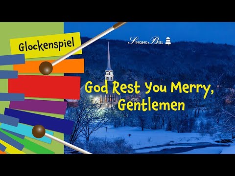How to Play God Rest You Merry, Gentlemen on the Glockenspiel / Xylophone | Easy Christmas Tutorial