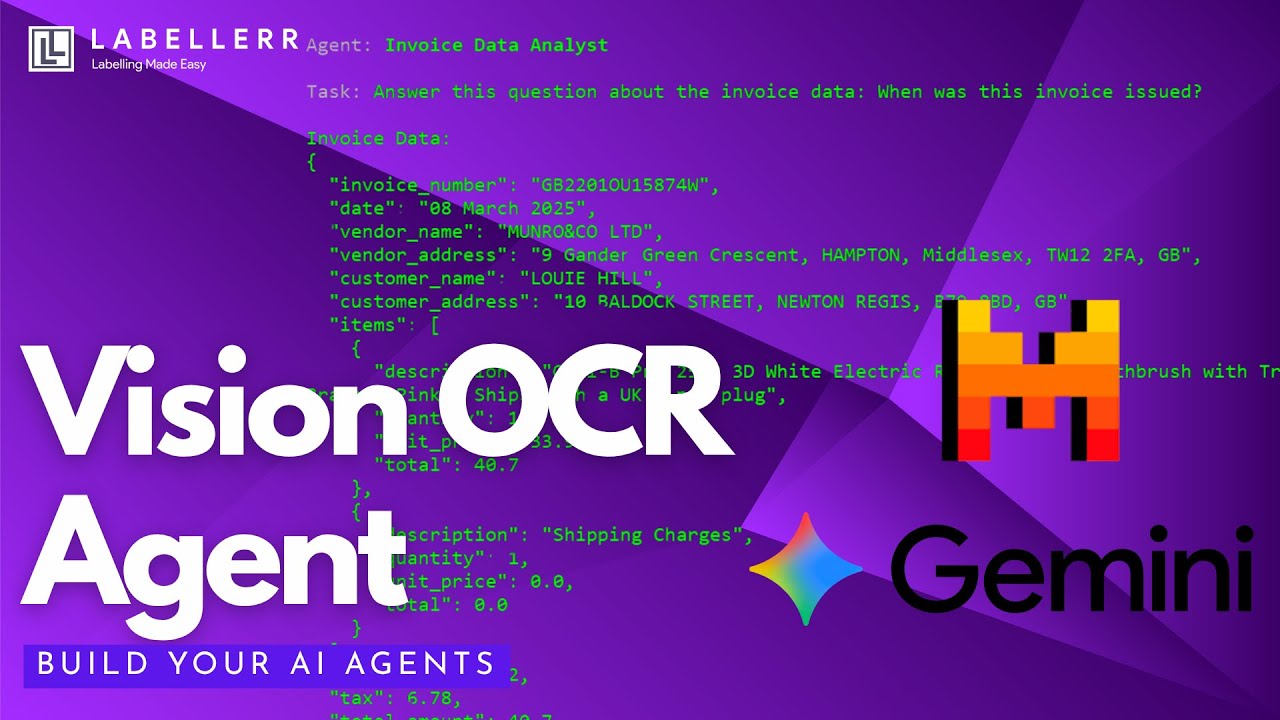 Build a Vision OCR Agent Using Mistral AI & Gemini
