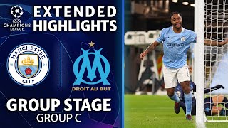 Manchester City vs. Marseille: Extended Highlights | UCL on CBS Sports