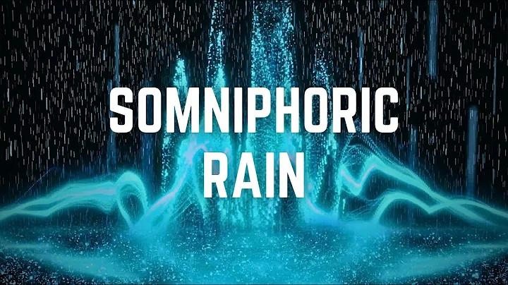 SOMNIPHORIC RAIN | Sleep Happily | 12 Hours | Black Screen | No Midway Ads | Relax/ Sleep/ Focus