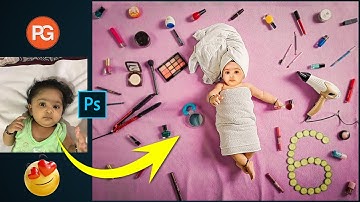 How to Edit Baby Photos in Photoshop || Photoshop tutorial