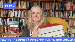 Reading the Women’s Prize for Nonfiction Longlist 2024