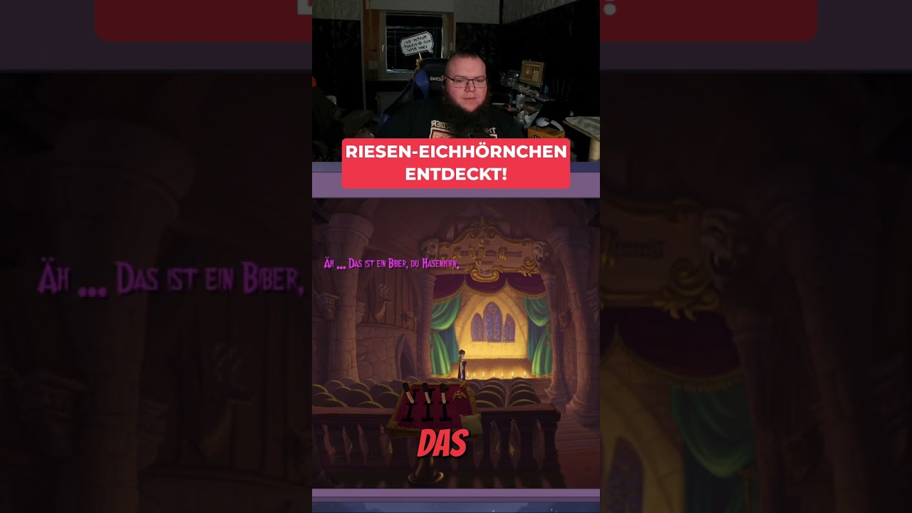 Mein Gehirn: Vampir-Eichhörnchen. Realität: Sagt was anders! 😂 | Stream Clip