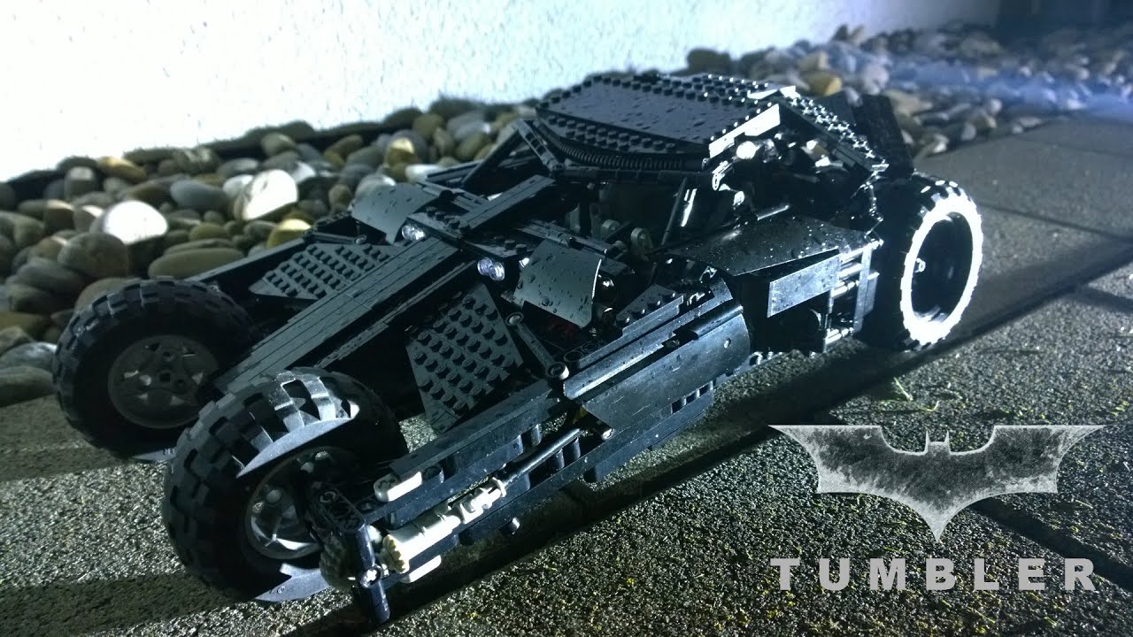 LEGO MOC RC Ватмап Tumbler 76023 ☆Motorized Batmobile from The Dark Knight  ☆ remote controlled motors/steering/suspension with power functions ☆ LEGO  UCS by reckless_glitch