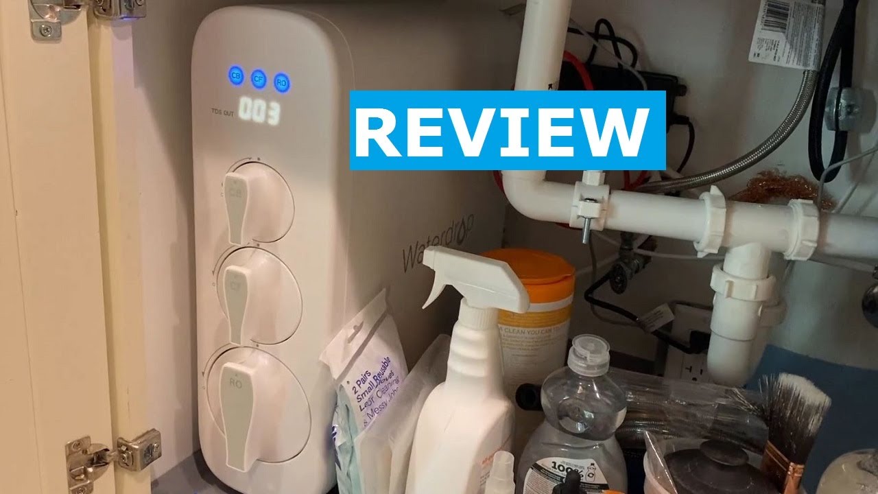 Waterdrop G3 400GPD Reverse Osmosis System Review 2022 - YouTube