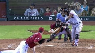 SF@ARI: Sanchez plates two runs on double to center