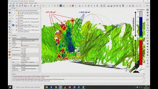 P2I Tutorial: Calculating M3C2 distances and volumes between 3D point clouds using CloudCompare