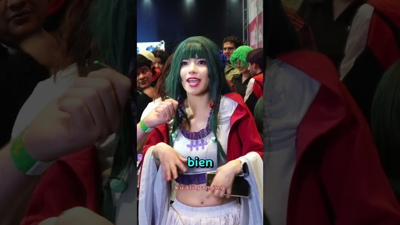 A esta cosplayer debes saludarla arrodillado  #kualigaming #cosplay