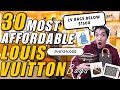 30 MOST AFFORDABLE LOUIS VUITTON BAGS | LOUIS VUITTON BAGS UNDER USD1500 or Php75,000 | SHOPPING