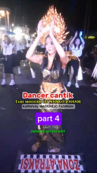 dj nanko paham dancer cantik karnaval madurejo pasirian