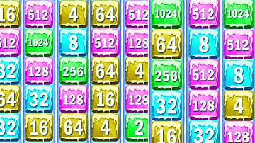 Shoot Merge Block Puzzle Game walkthrough #2048 #puzzlegame#blockpuzzle#mergegames#gameparkarea