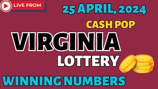 Virginia Cash Pop Lottery Results For - 25 Apr, 2024 - Coffee Break, Lunch Break - Cash 5- Powerball