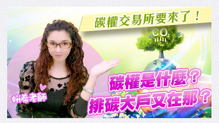 碳權交易所要來了！碳權是什麼？排碳大戶又在那？ | 劉姸希 | 希奇股怪 - 天天要聞