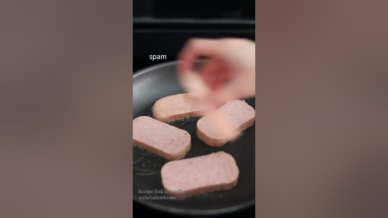 Easy & Simple Spam Musubi - Christie at Home