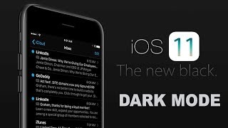 iOS 11 All Black Mode Hidden Feature