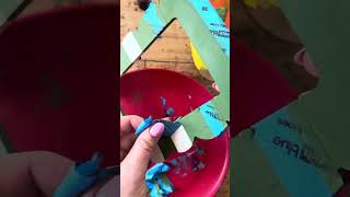 Painting wooden picture frames into something magical 🧚‍♀️✨
