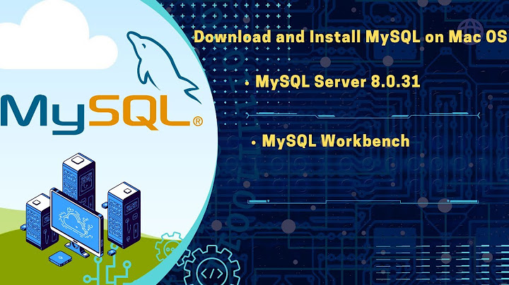 MySQL Workbench không hoạt động trên mac M1