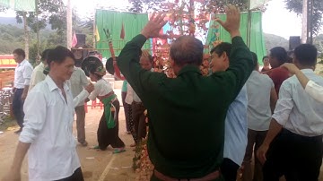 Thôn Lưu Phúc .nhảy múa điệu Pồn pôông. bản sắc dân tộc .