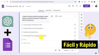 Como hacer ENCUESTAS con Google FORMS y Chat GPT 🤓👉📋 by Felipe Delgado 2,387 views 2 months ago 15 minutes