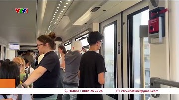 Tàu treo tại Đức  VTV24 , một sản phẩm giống công nghệ tàu uST tại Dubai và Belarus