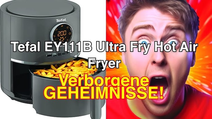 Airfryer TEFAL Ultra Fry Digital EY111B - YouTube