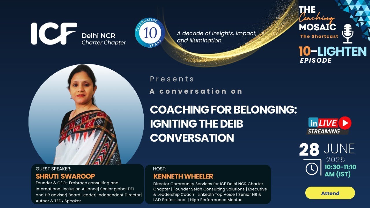Coaching for Belonging: Igniting the DEIB Conversation