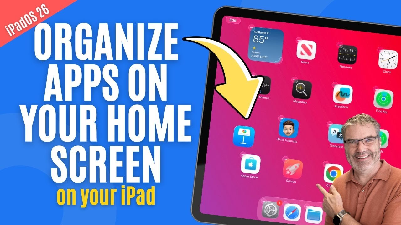 Устали от загроможденных экранов iPad? Узнайте, как организовать свои приложения!